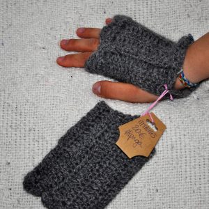 Mitaines en laine d'alpaga