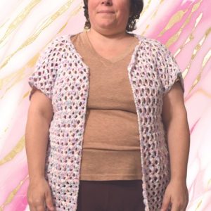 Gilet femme couleurs pastel taille 42/44