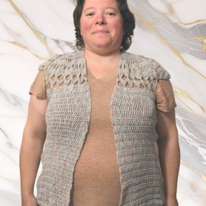 Gilet motif Mandala taille 42/44