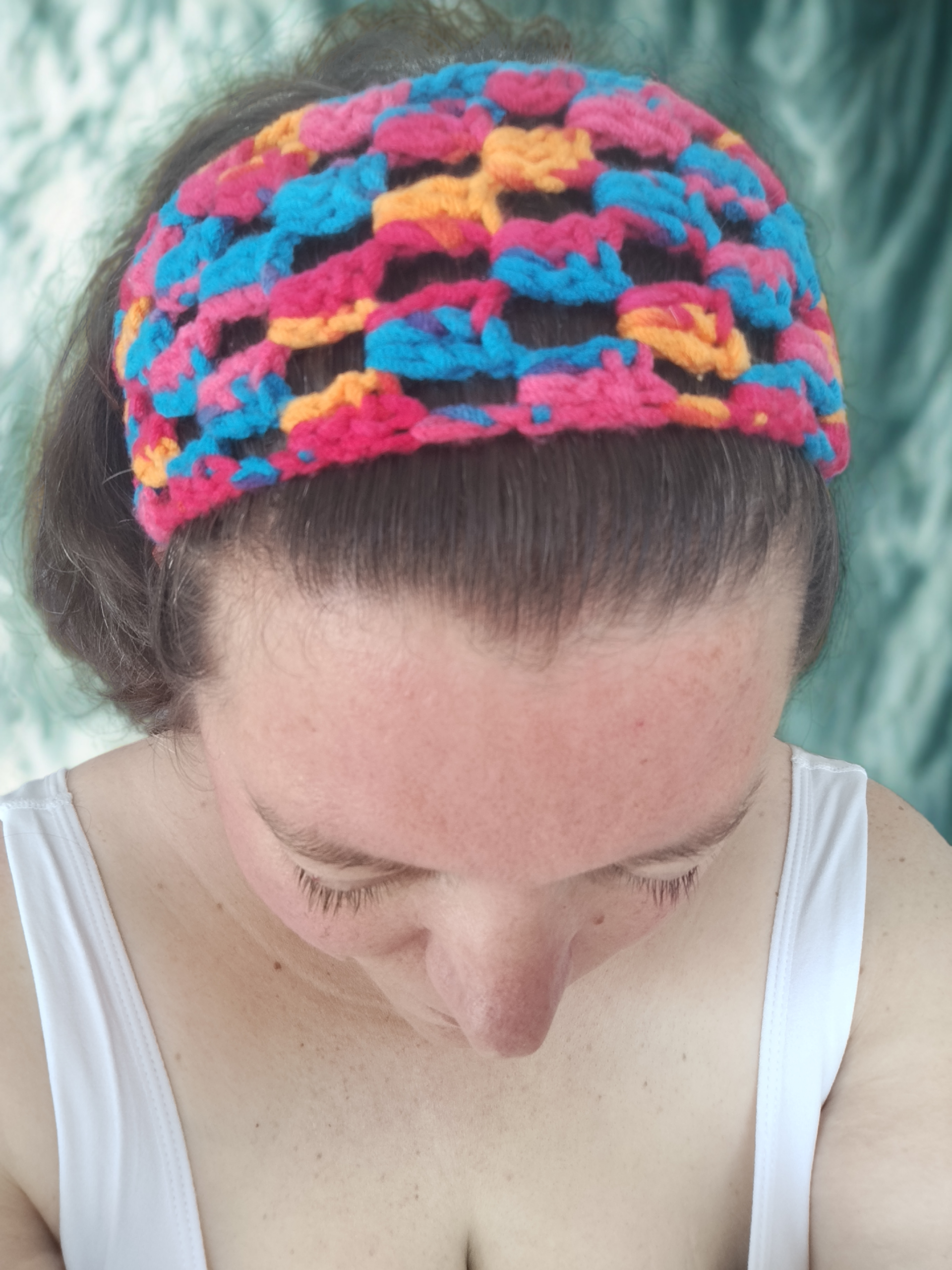 Bandeau multicolore acrylique