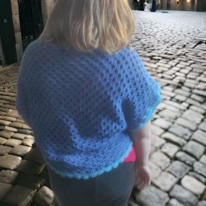 Gilet "Entre Ciel et Mer taille 42/44 acrylique